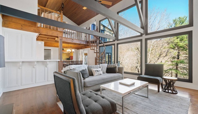 Mountain Retreat by the Stream