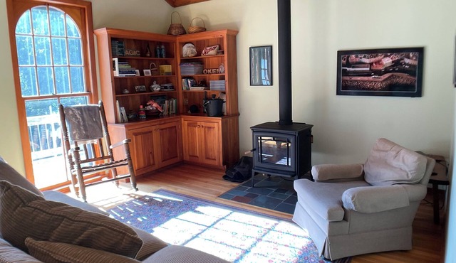 Mountain retreat on 10 acres. 11 mins to Okemo, 15 mins to Plymouth State Park.