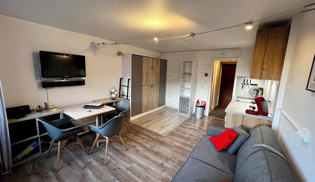 Mountain studio in the center of Les Carroz, ideal for couples and small families.