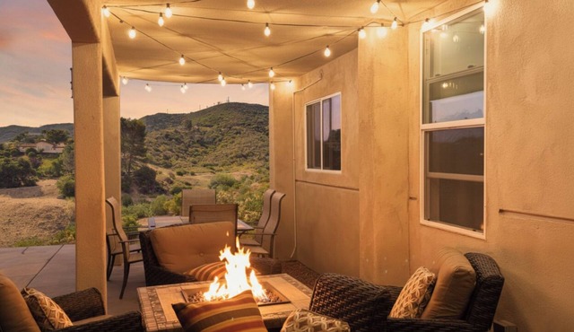 Mountain-Top Retreat with Private Sunset Patio & Epic Views