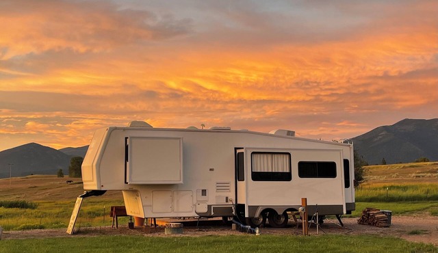 Mountain View Camp in the beautiful Blackfoot Valley of Montana.