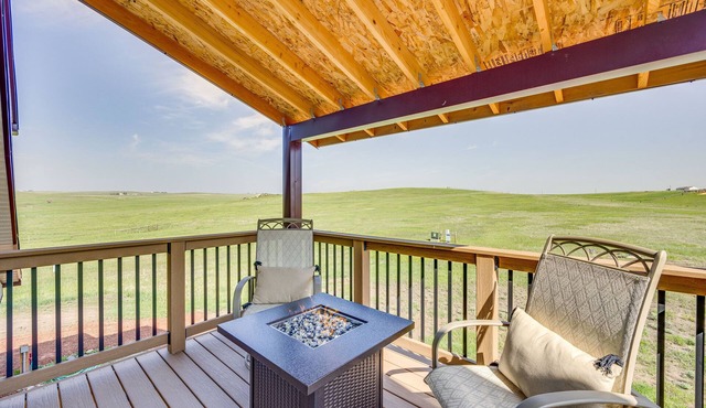 Mountain-View Colorado Getaway on 40 Private Acres