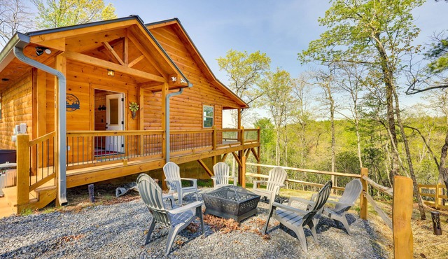 Mountain View & Fire Pit: Updated Murphy Cabin!