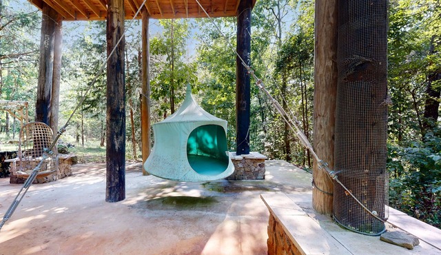 Mountain view home with hot tub