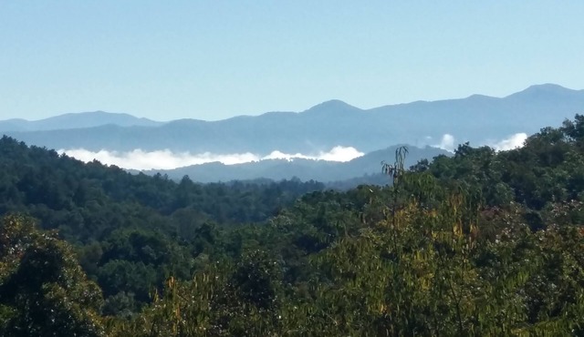 MOUNTAIN VIEW is forever from Easy Paved Access Villa above Public GOLF Course