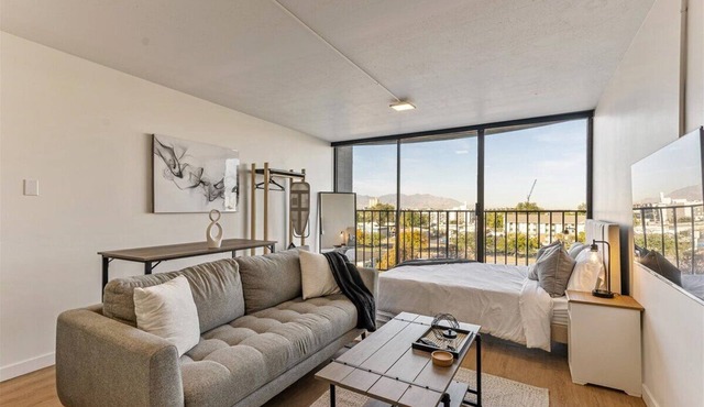 Mountain view l DT SLC-Gym-Free Parking-Pool Table