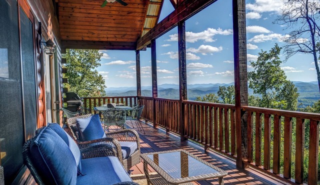 Mountain View Log Cabin