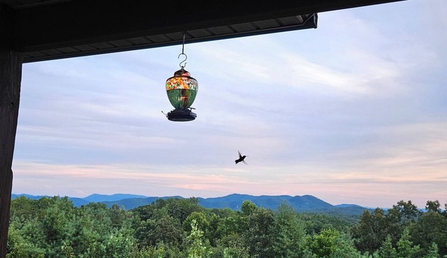 Mountain Views All Year! Charming 3-Bed Cabin Just Minutes from Downtown