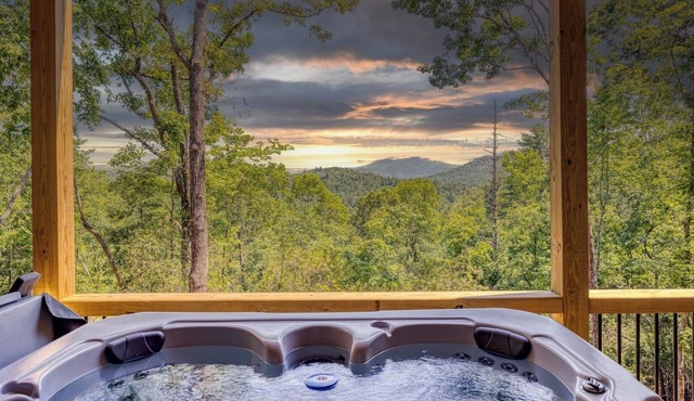 Mountain Views | Private | Hot Tub | Firepit