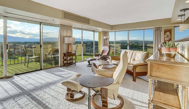 Mountain Views From L-Shaped Terrace