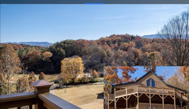 Mountain Villa with amazing views, Hot tub, and game room,
