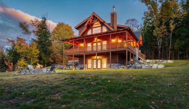 Mountain Vista | Luxe Log Cabin | Impressive Views