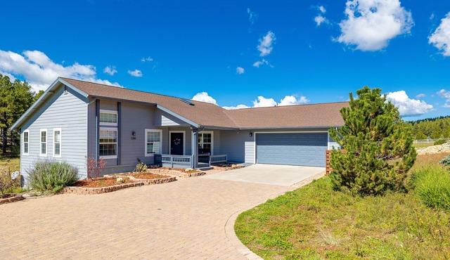Mountainaire Meadows Retreat with AC bordering forest!