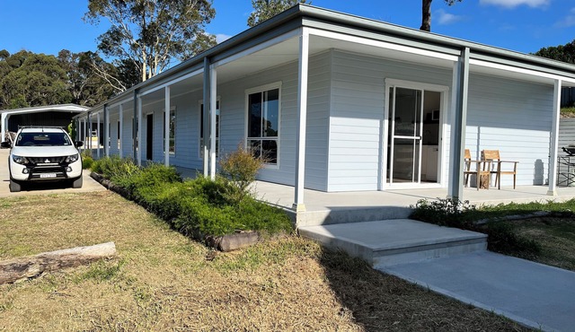 Mountainbikers Retreat! nElbyville backs right onto Kiwarrack MTB trails.