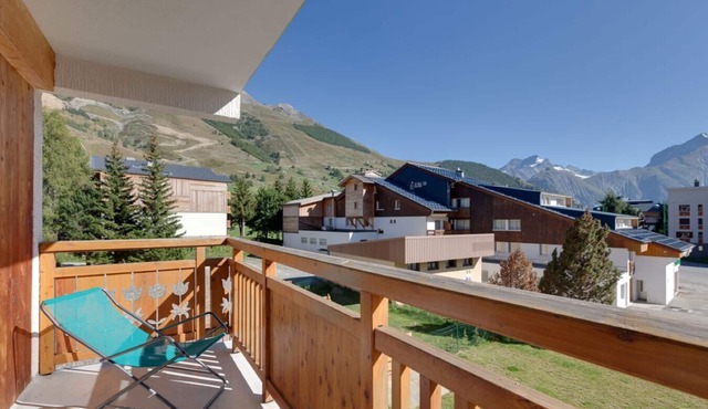 Mountains apt 4/6 pers with balcony