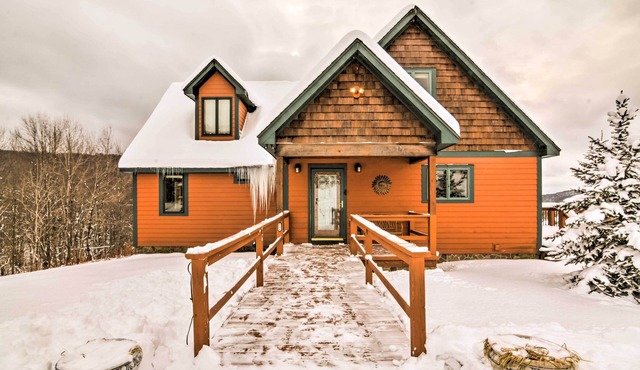 Mountaintop Ellicottville Home: 7 Mi to Ski Resort