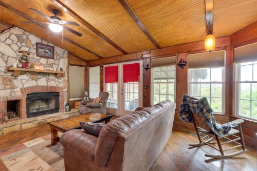 Mountaintop Ellijay Cabin with Private Hot Tub
