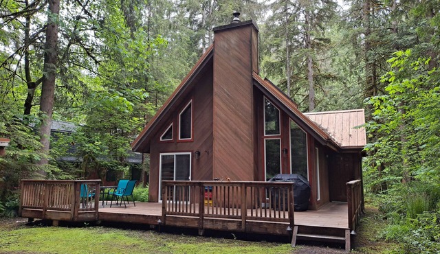 Mt cabin in private community close to Mt Baker