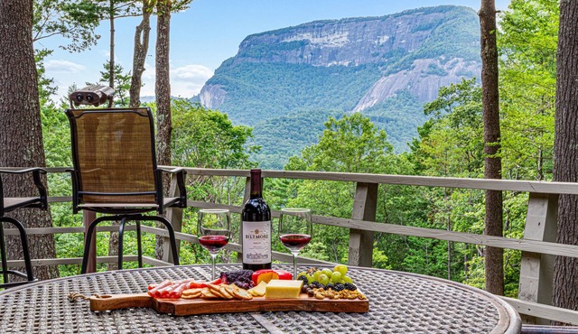 Mt Getaway: Amazing Views, Hot Tub & Fire Pit on 10 acres, 4 miles to Cashiers!