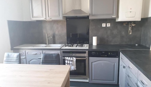 Mt St Martin ,1er étage, 3 lits doubles séparés