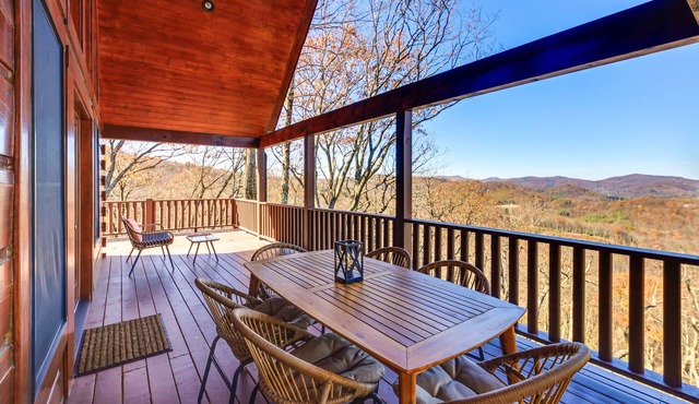 Mtn-View Blue Ridge Cabin on Over 2 Acres!