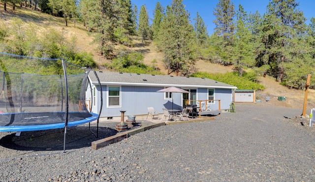 Mtn-View Gem w/Outdoor Entertainment in Ahsahka!