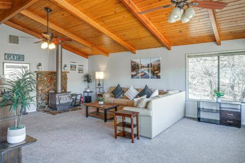 Mtn-View Getaway with Game Room, 1 Mi to Kern River!