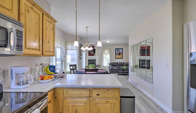Mtn-View Home: Across From Lake + 30 Mi to Skiing!