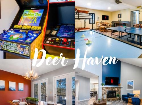 Mtn Views, Hot Tub, 2 Game Rms, Fire Pit, Pet Friendly, Top Mtn