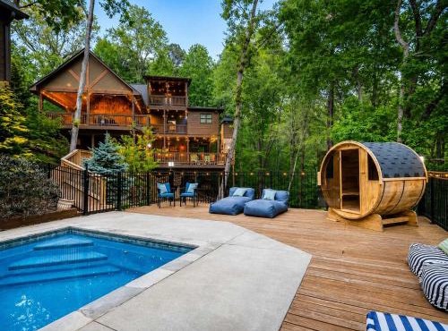 Mtn Views Sleeps 20 Game Room Outdoor Fun