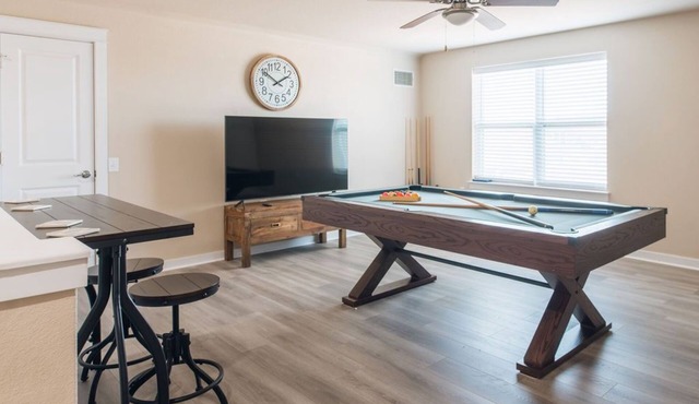 Mueller Living D-Town, Pool Table, Neighborhood Pools!