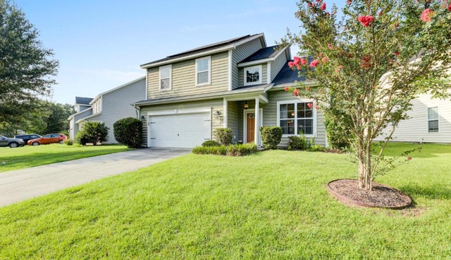 Mulberry home with pond view