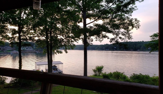 Multi-family house on Smith Lake! Boat dock, swim pier, and plenty of space!