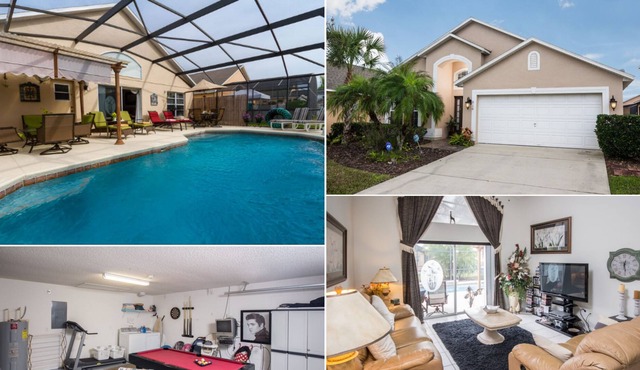 Multi TVs – Wi-Fi – Near Disney – Games Room – Pool – Seasons