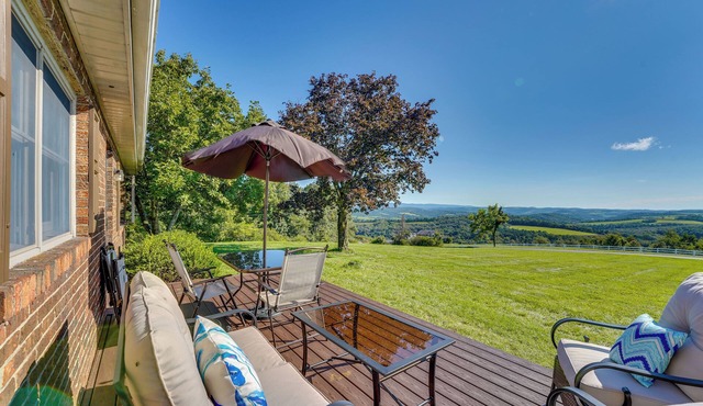 Muncy Vacation Rental w/Deck & Views