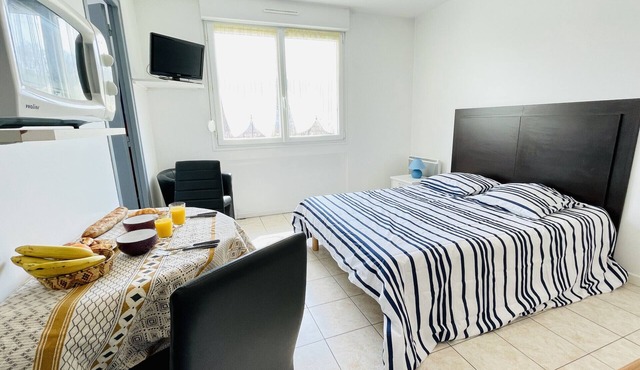 Musset: Pleasant apartment 300 meters from the spa entrance (Parking)