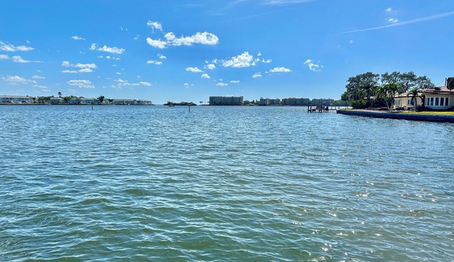 Must Try! Heart of St. Pete Waterfront Private Dock 3 bedroom house with office