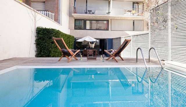 My Space Barcelona Private Pool Garden