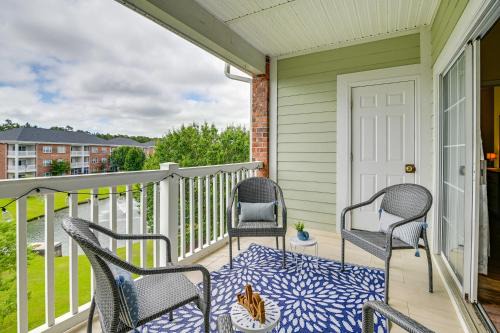Myrtle Beach Condo w/Large Balcony & Pool Access