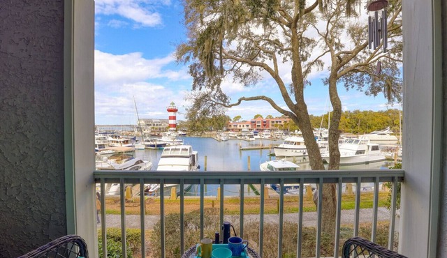 MyStay at 1029 Caravel Ct | Harbour Town Villa with Lighthouse Views and Pool!