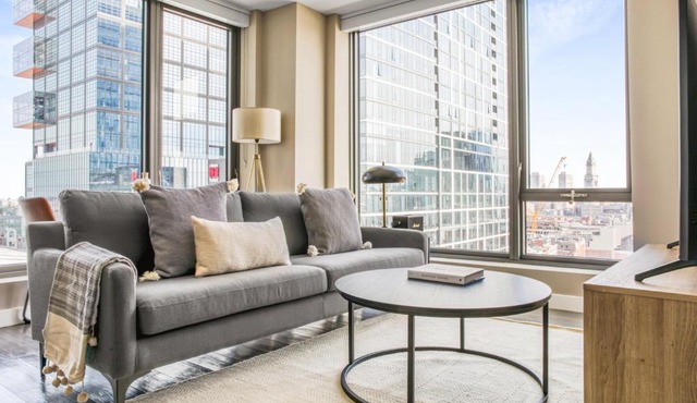 N Station 1BR w Gym WD nr TD Garden BOS-638