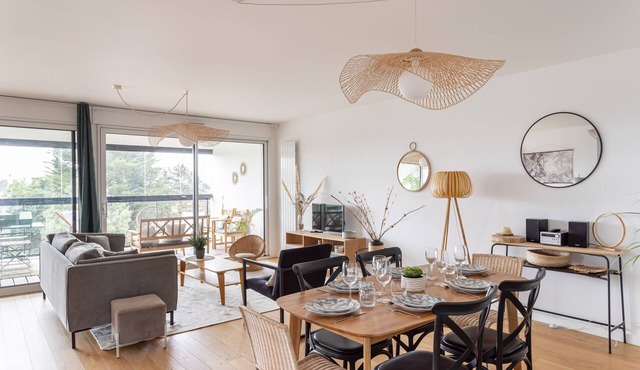 Namasté - Bel appt pour 5 avec terrasse, parking