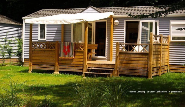 Nantes Camping ***** - Cottage Giant 4 Rooms 6 People