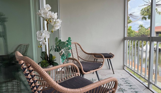 Naples Bay Canal Waterfront condo with slip availability