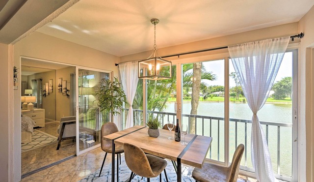 Naples Condo w/Enclosed Balcony & Lake Views!