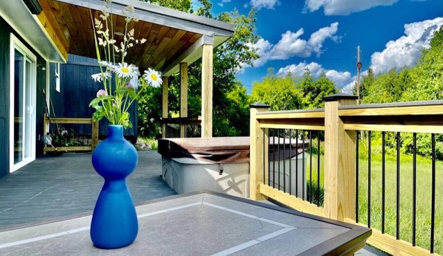 Naples Mountaintop Retreat with King Beds and Pond View