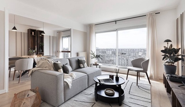 Nation - 2 chambres et balcon à Charonne