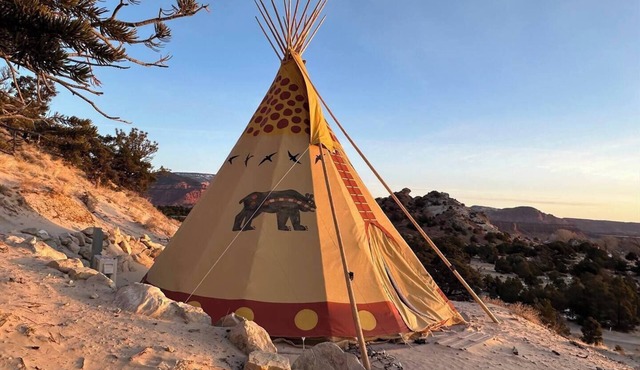 Native American Bear Tipi