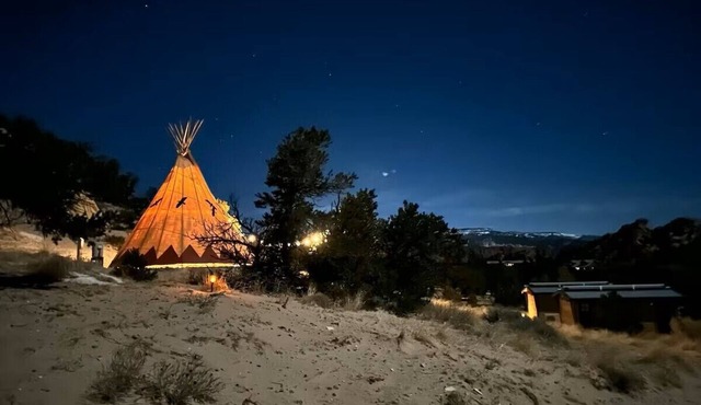 Native American Shaman Tipi