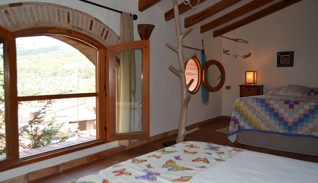 Natural and cozy.
